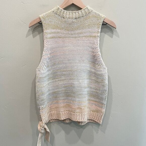 NWT 525 America Ombre Tie Knit Sweater Tank Desert Multi - Size: Medium - Picture 4 of 10
